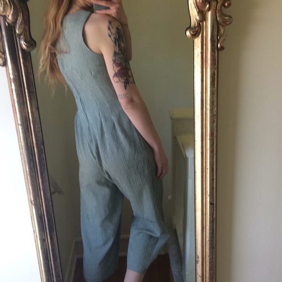 Black And White Jumpsuit - Picture 3 of 5